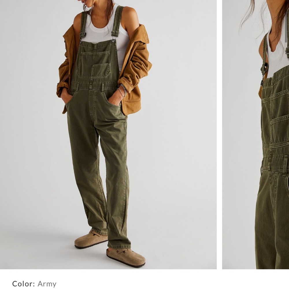 Free People Ziggy Overalls